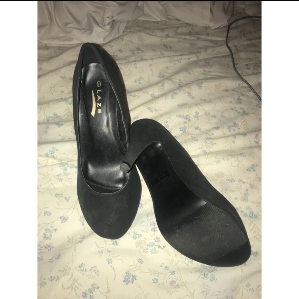 Black heels